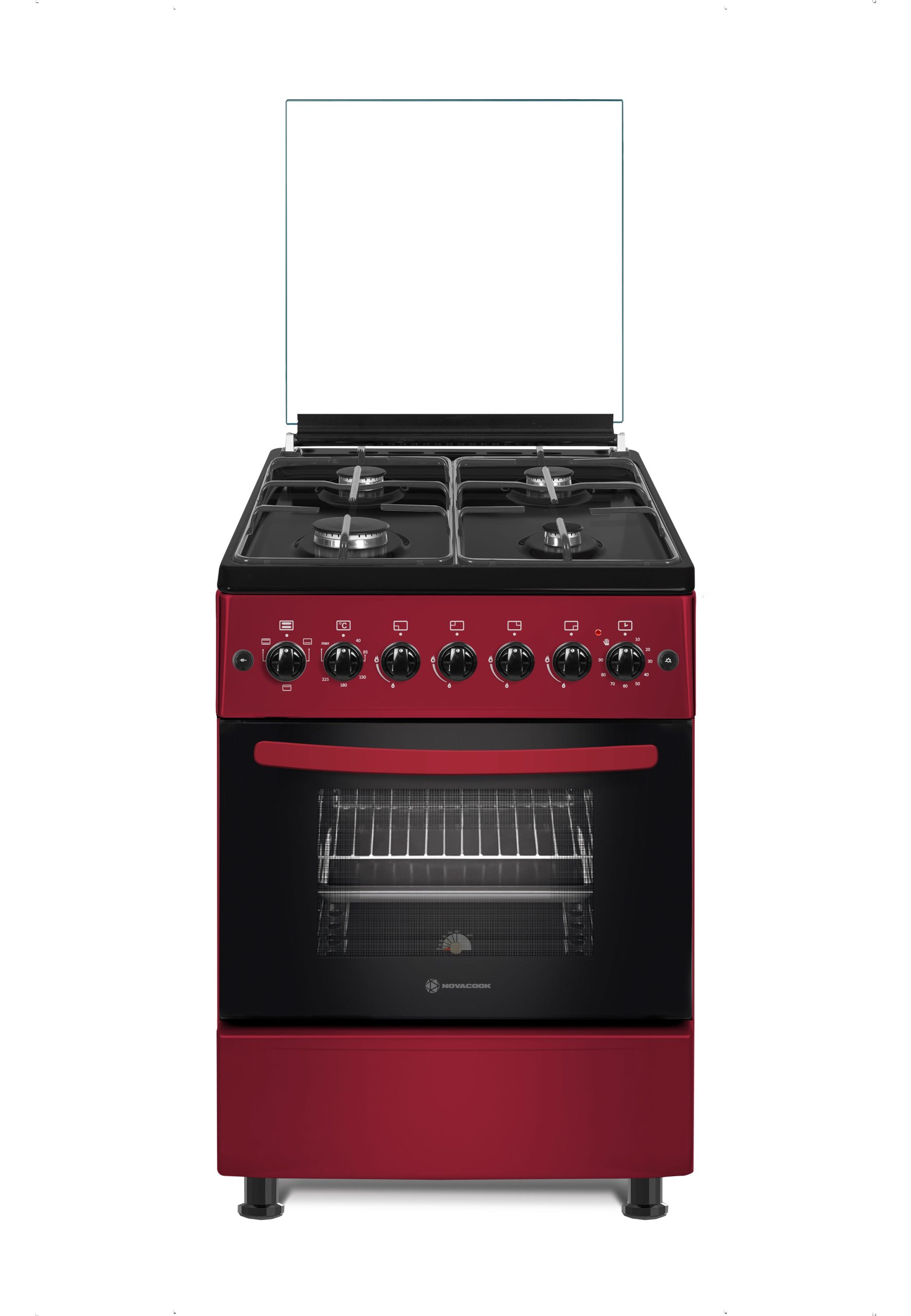 NOVACOOK Gáz – Elektromos 58 x 58 cm tűzhely